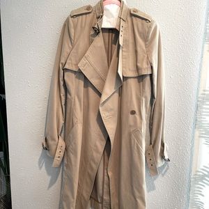 BCBG Belted Trench Coat